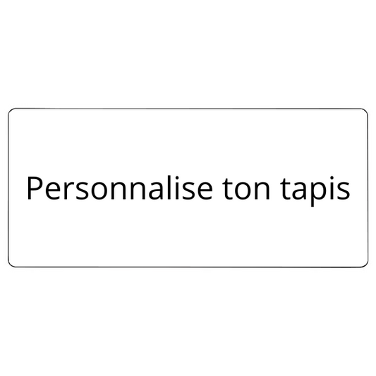 Tapis de souris - Personnalisation