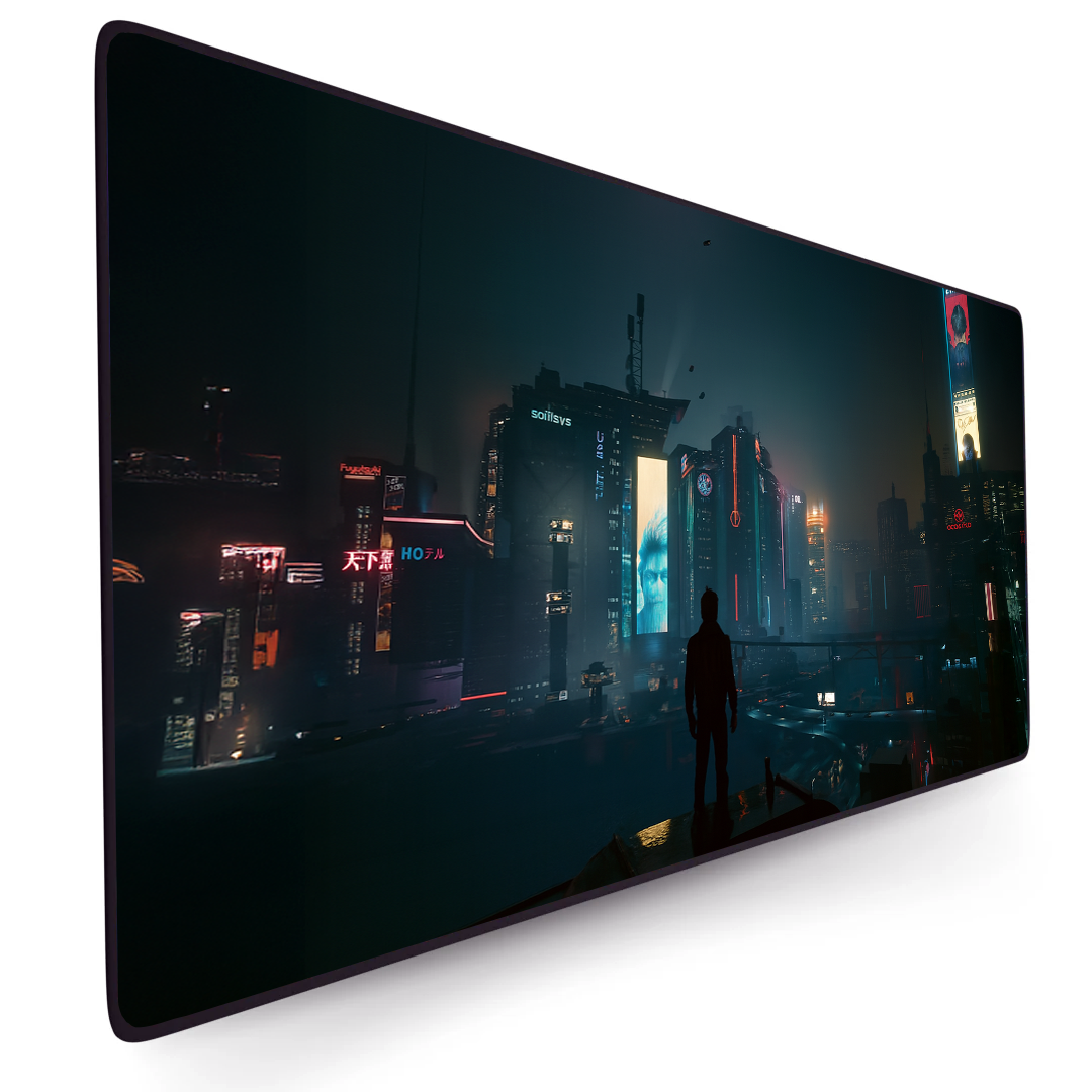 Neon Destiny Mouse Pad