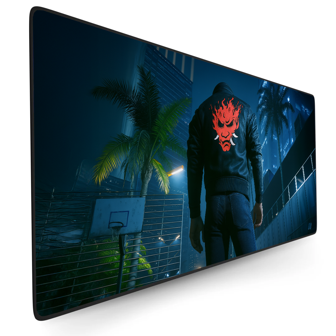 Neon Destiny Mouse Pad