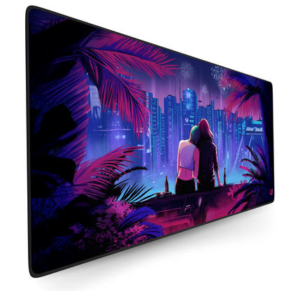 Neon Destiny Mouse Pad